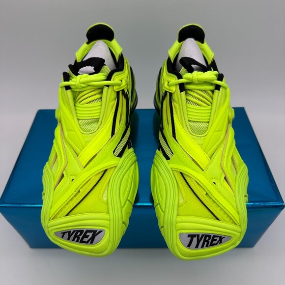 Balenciaga Women's Tyrex Low Top Athletic‎ Sneaker, Size EU37/US7, Fluo Yellow - Picture 5 of 12